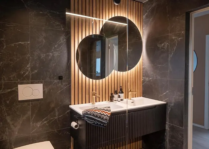 Сasa de vacaciones Lille Luxury Moderne Med Stor Uteplass, Utekjokken Og Pergola